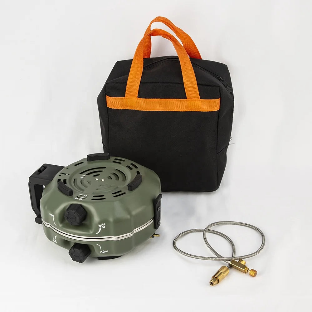 Luxury Camping Essential Gadget Dual burner 3000W Gas Stove Enhances Outdoor Living Quality