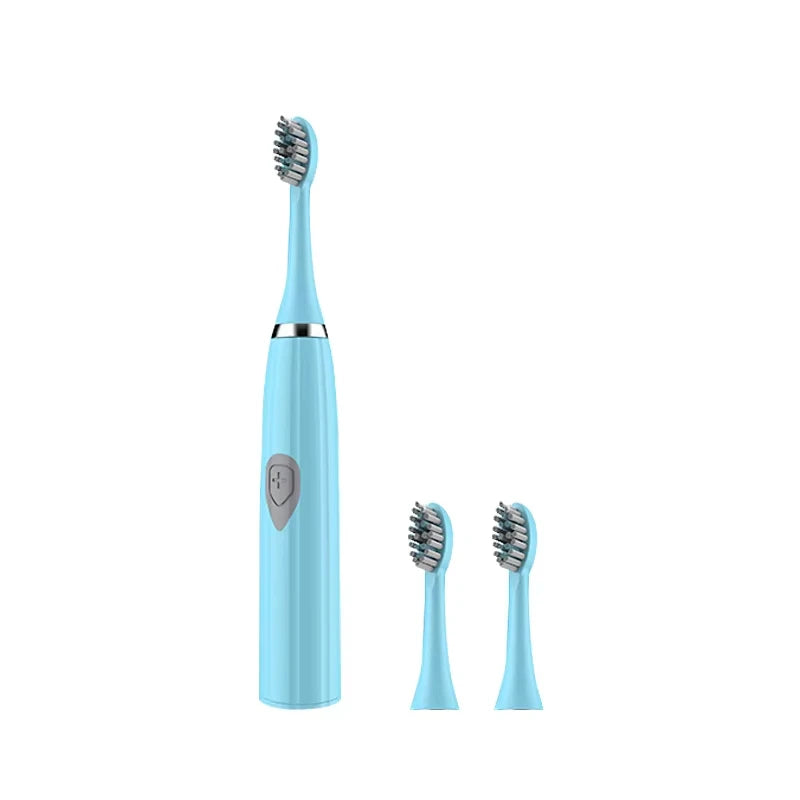 Adult Automatic Toothbrush Couples Set, Electric Toothbrush Suitable For Home Or Travel Use, Random Brush Head Color