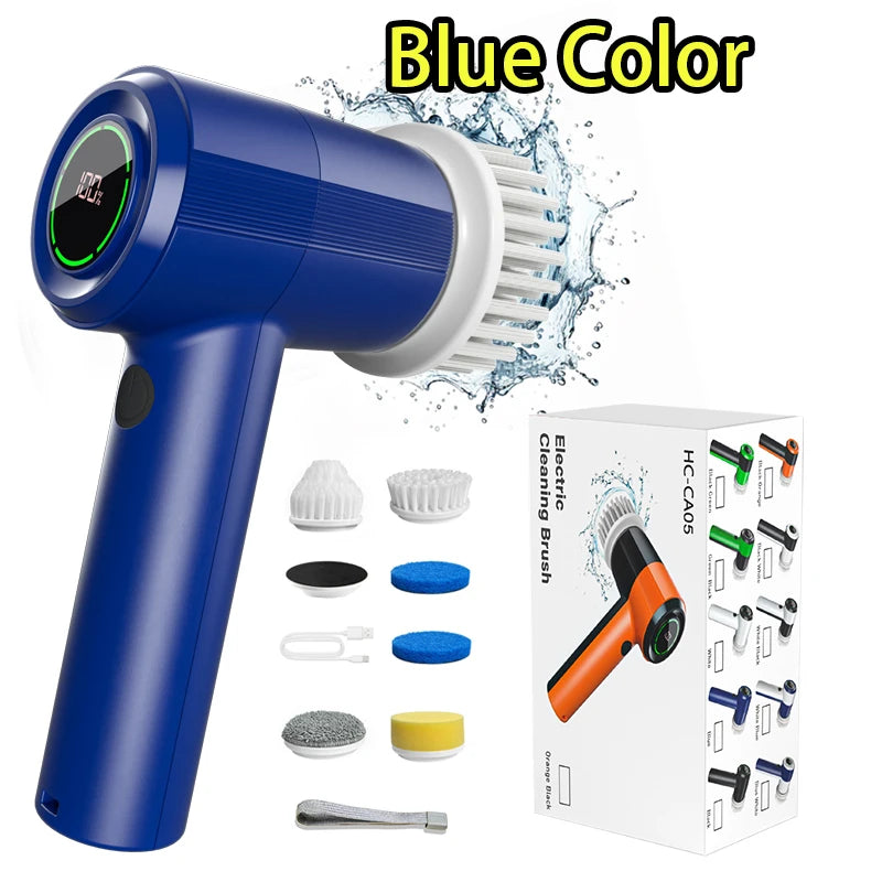 Electric Scrubber for Kitchen Tools Gadgets Cleaning Brush Scrubbing Bathroom Sink Brush Cleaner Cleaning Products Dropshipping