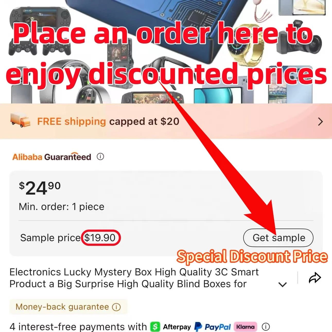 Lucky Mystery Box 3C Electronic Gadgets Smart Phones Tablet Laptop TVs 100% Surprise Electronics Festival Novelty Gift