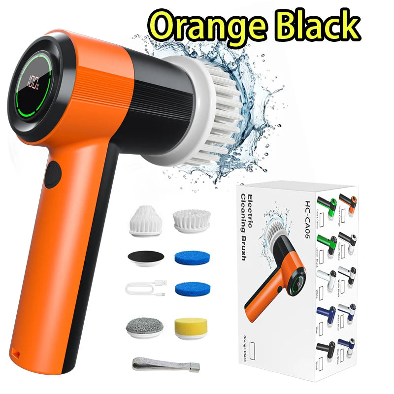 Electric Scrubber for Kitchen Tools Gadgets Cleaning Brush Scrubbing Bathroom Sink Brush Cleaner Cleaning Products Dropshipping
