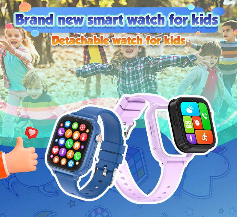 1.83Inch Touch Screen Children Smartwatch Kids Smart Watch Tracking With Wifi Gps Tracker and Video Call Sim Card for Kids 4G
