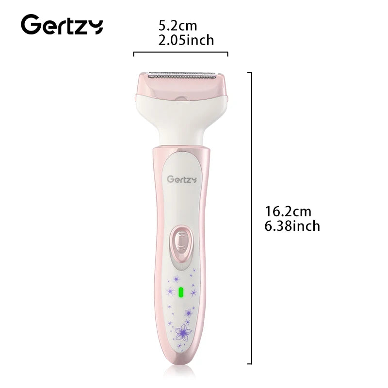 USB four in one electric shaver - suitable for face, nose, legs, armpits, painless trimmer - portable beauty toolkit